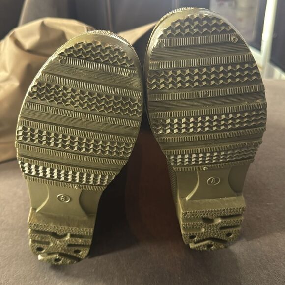 Hodgman PVC/Nylon Hip Wader with Cleated Sole Boot Size 8 NEW - Picture 7 of 9